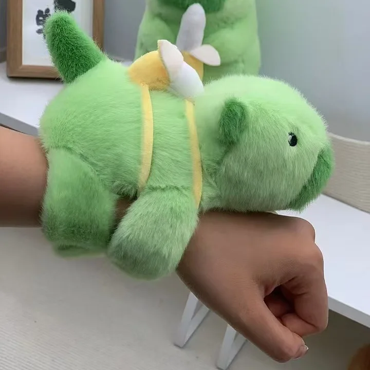 Kawaii Animal Panda Capybara Fox Wristband Plush Doll Toys Soft Wrist Band Christmas Gifts 2