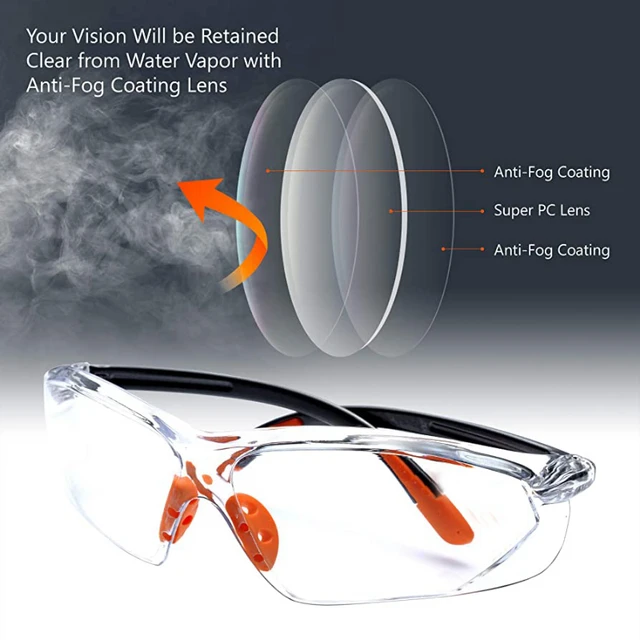 Gafas de seguridad para el trabajo, protección ocular, antisalpicaduras, a  prueba de viento y polvo, Motocross, ciclismo - AliExpress