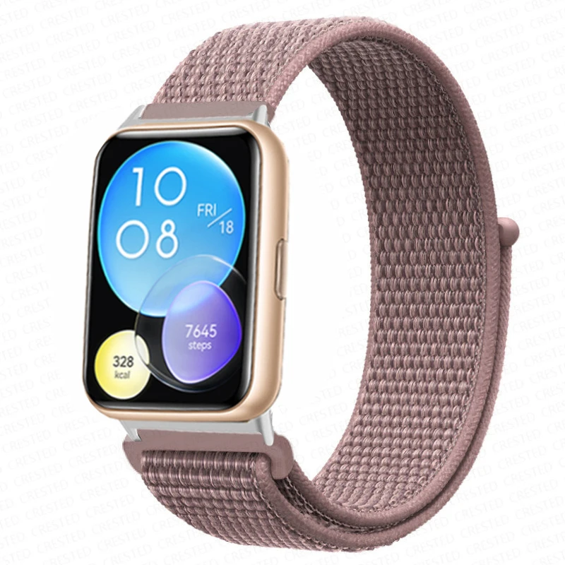 Enhanced Nylon Loop Band Smartwatch Replacement Wristband Bracelet - Durable and Stylish Nylon Strap