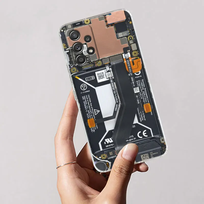 Sleek Circuit Board Design Phone Case - Enhanced Protection and Style