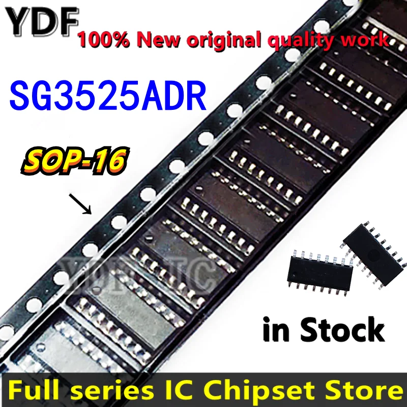 Lot De 5 Circuits Intégrés Texas Instruments SG3524 | SOP-16 | Neufs Dans Emballage D'Origine