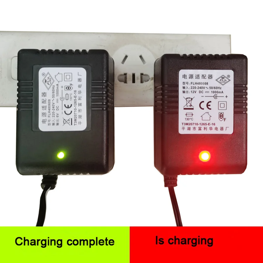 Children Electric Vehicle Charger 12v 1000ma, Baby Car Battery Adapter 6v  1000ma, Kids Scoote Electric Car Charger European Plug - Parts & Accs -  AliExpress