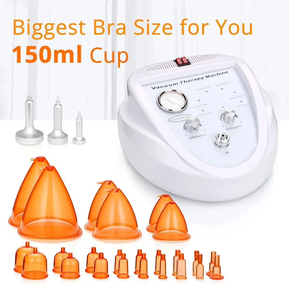 

Electric Vacuum Breast Enlargement Machine Buttock Lifting Pump Body Shaping Scrapping Massager Lymph Drainage Therapy Device