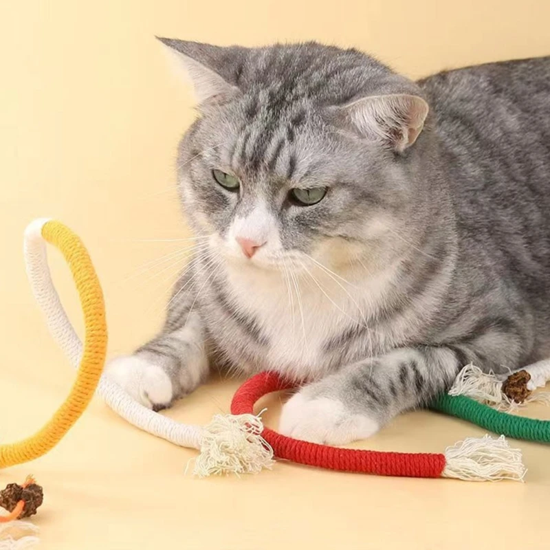 

Dog Rope Toy Cats Chewing Cotton Rope Toy for Dog Chewing Biting Training Toy