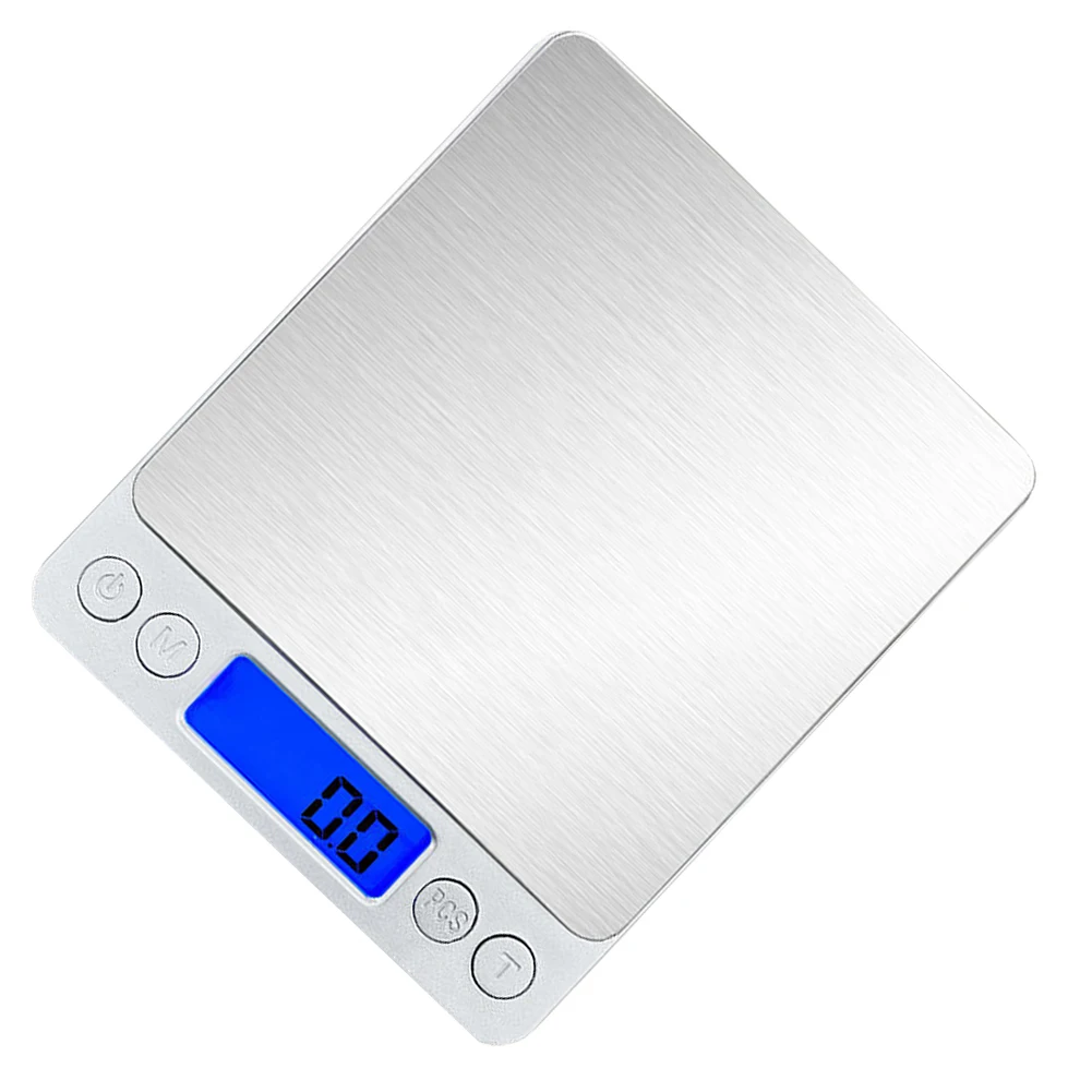 Digital Food Scales 3000g/ 0.1g Gram Scale with 2 Trays Mini Pocket Scale  Unit Conversion/Tare/Count Function for Cooking Food - AliExpress