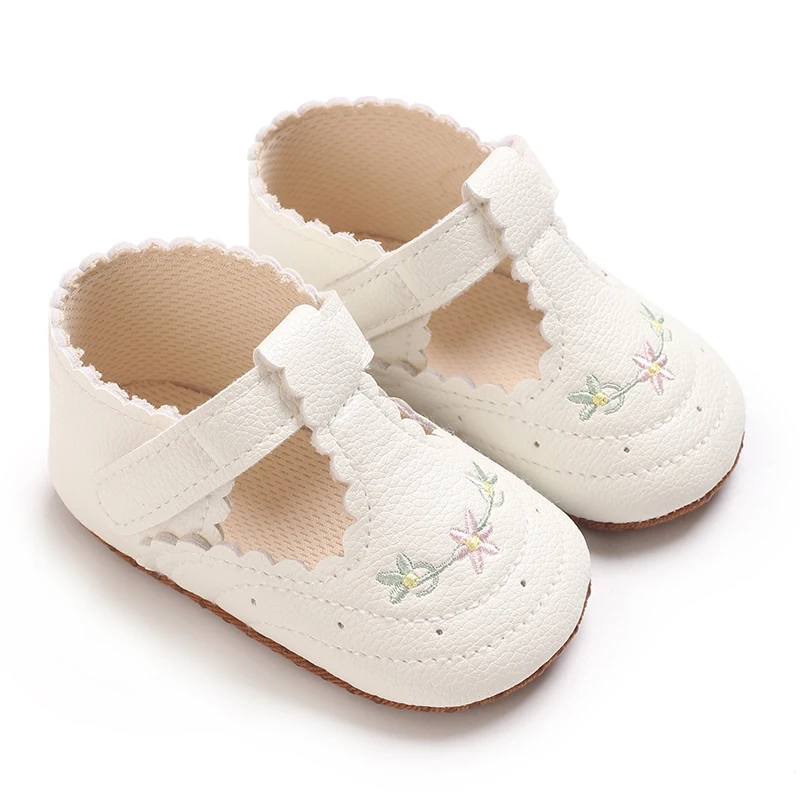 Infant Baby Boys Girls Shoes Summer Baby Wedding Dress Flat Shoes Newborn Crib First Walkers Prewalkers ﻿ ﻿