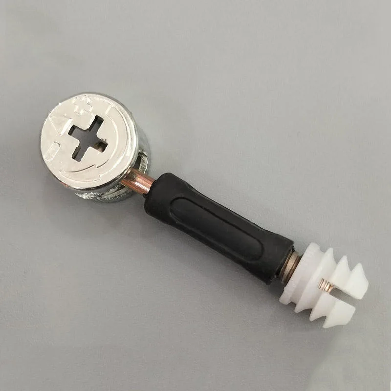 Kit Connettori Per Mobili 3 In 1 - 4 Pezzi Con Serrature A Camma E Viti, Per Assemblaggio - Foto 4