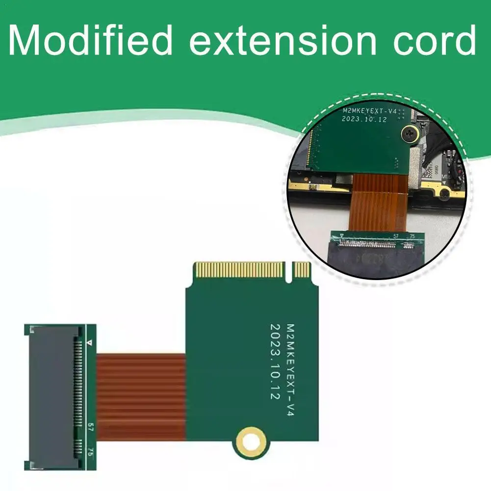 

For Steam Deck 2230 To 2280 Hard Disk Transfer Board Modified Extension Cable Upgrade 4T8T Solid State