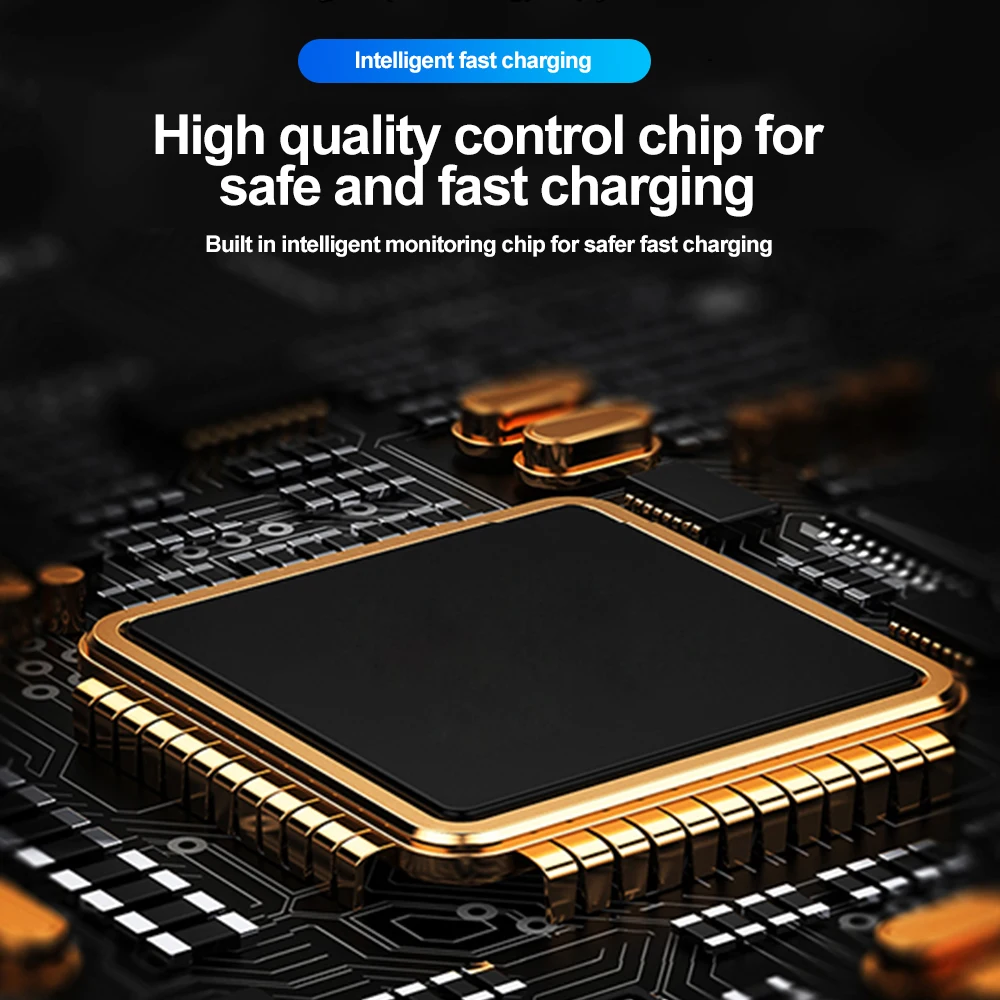 200W MINI Car Charger with Digital Display 6 Ports Fast Charging PD QC3.0 USB Quick Charging Adapter for iPhone Samsung Xiaomi