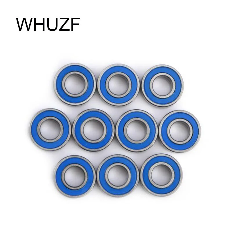 Whuzf 20/50/100Pcs MR115RS Miniatuur Lagers Blauw Verzegelde 5X11X4 Mm ABEC-5 MR115-2RS kogellager Onderdelen Voor Hobby Rc Auto Vrachtwagen