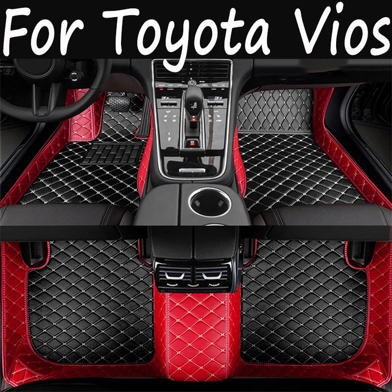 

Автомобильные коврики для Toyota Vios Belta Yaris Sedan Limo XP90 2008 ~ 2012, автомобильные коврики, кожаные коврики, водонепроницаемые напольные коврики, автомобильные аксессуары