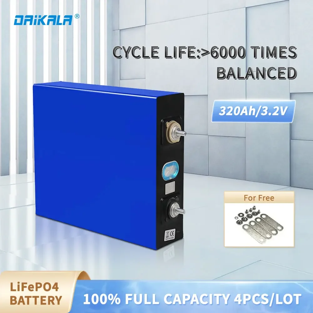 

LifePo4 320Ah Grade A Batteries Poland Stock Battery 6000 Cycles Lifepo4 Battery 12V 48V Rechargable Battery For Solar