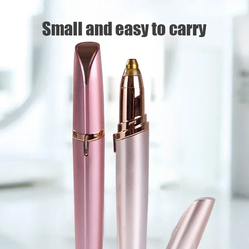 1pc electric eyebrow trimmer Eyebrow trimmer Facial hair remover Female makeup painless automatic eyebrow trimmer tool
