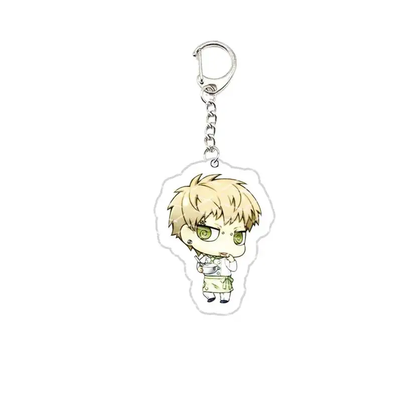 Acrylic DRAMAtical Murder Noiz Seragaki Aoba Clear Virus KeyChain