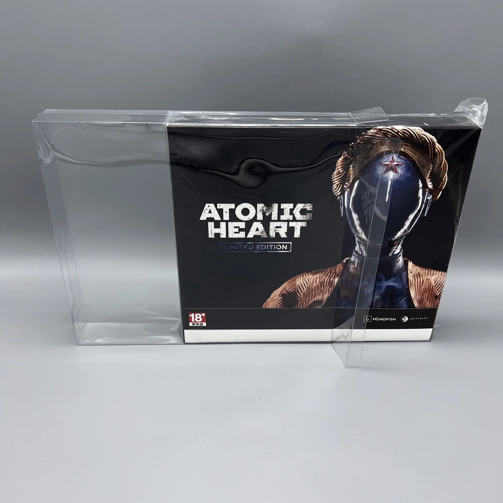 1 Scatola Di Protezione Per Ps4 Ps5 Cuore Atomico Solo Hk Clear Display Case Collect Box