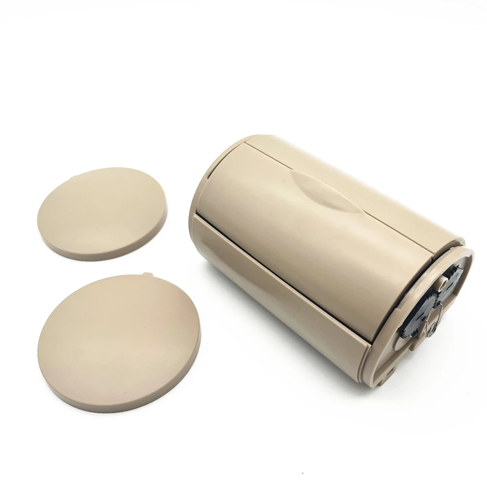 FHAWKEYEQ Beige Hinten Aschenbecher + Side Cap Set Für VW VW Jetta 