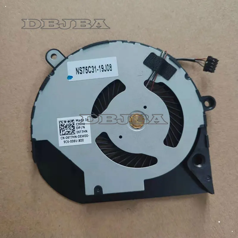 

New laptop cooling fan for 06T7HN NS75C31-19J08 4PIN cooler
