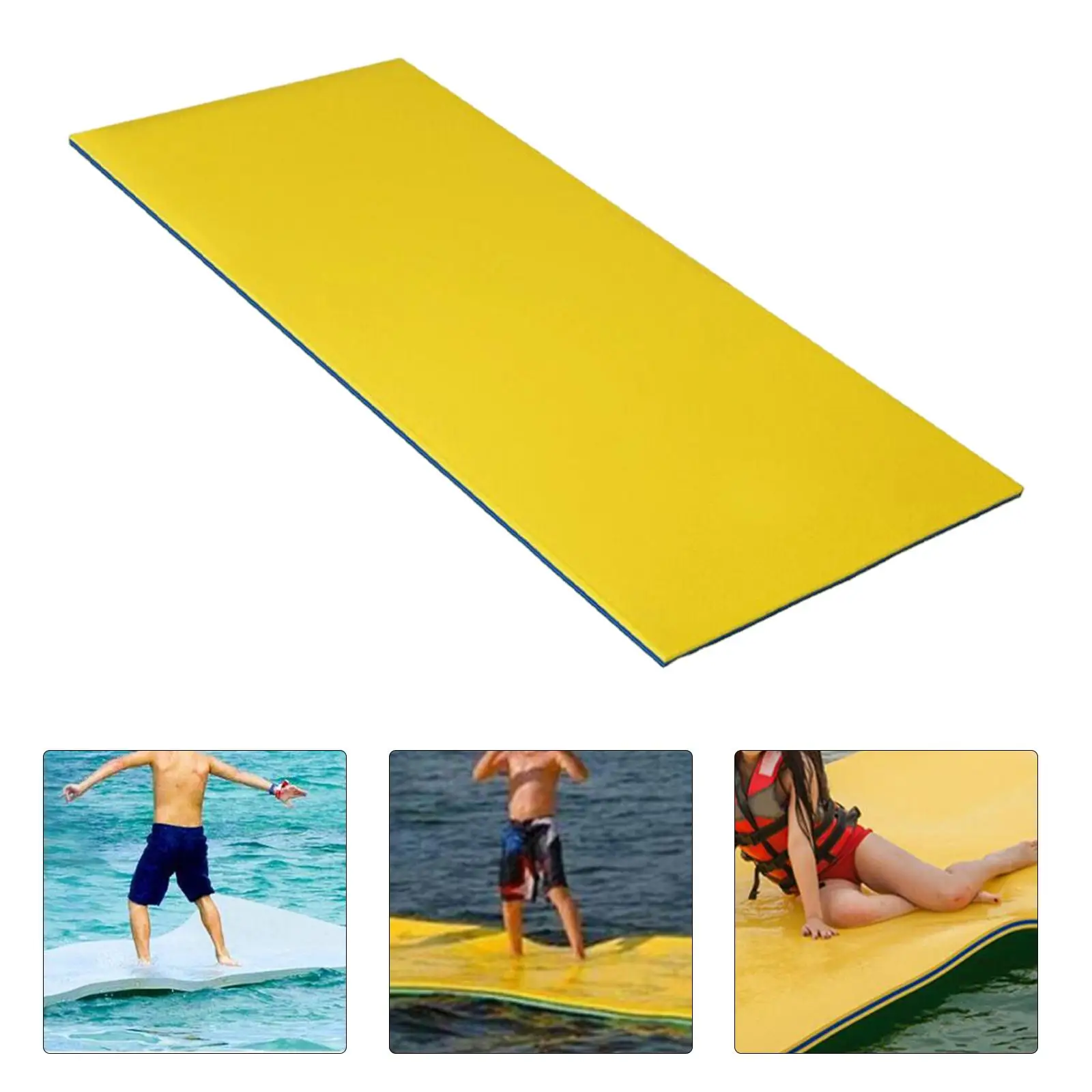 UnsinkableFloatingPoolMattressFoamLakeSwimMatHighDensityFoam