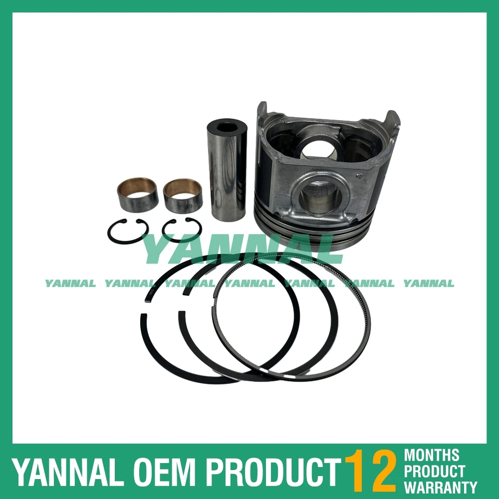 

Поршень с кольцами для Kubota V3307 + 0,5 1G777-21796 + 0,5 детали двигателя