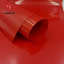 Heat Transfer Vinyl Roll - PU Iron-on HTV for T-Shirt Textiles and DIY Crafts (Red 20cm x30cm)
