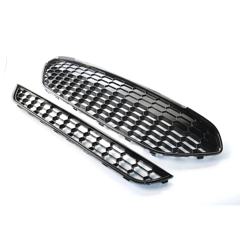 

Front bumper grille upgrade honeycomb grille For ford Fiesta 2013-2016