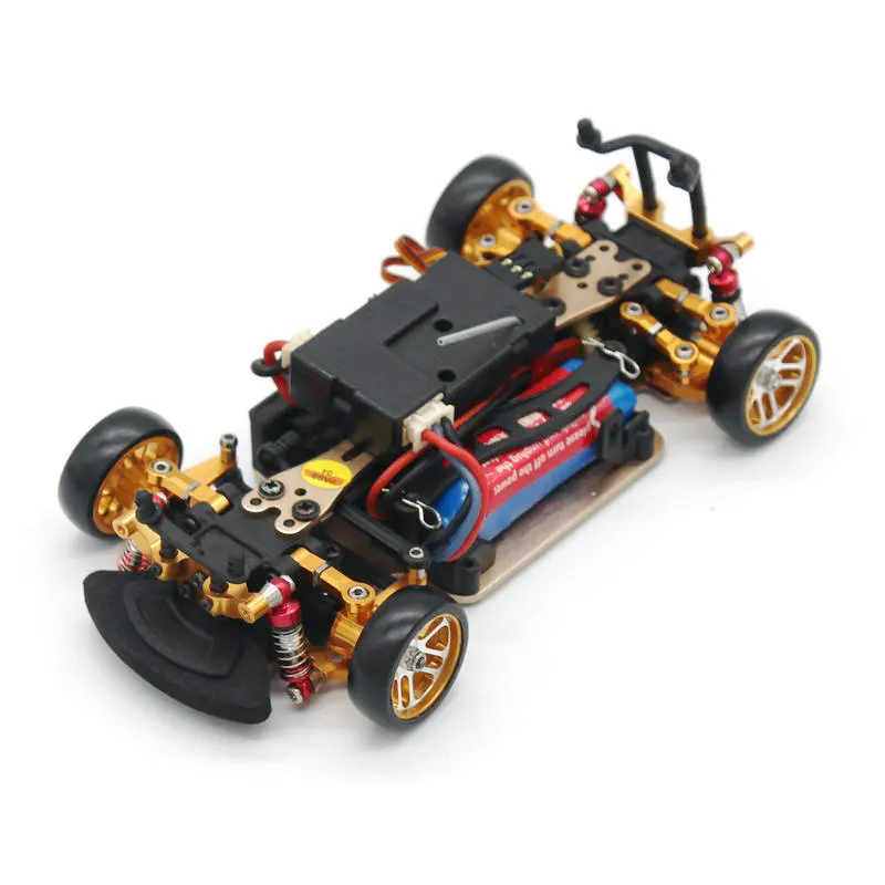 Wltoys K989 K969 284131 284010 1/28 RC Remote control car accessories Metal hub drift tires 6
