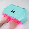 128W Intelligent Induction 93 LED Dual-light Source Lamp Beads No Black Hand Baking Faster Nail Light Therapy Machine Cosmetics 1