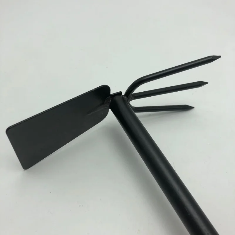 1Pc Portable Digging Tool Mini Two for Head Hoe For Home Garden Transplanting To 3