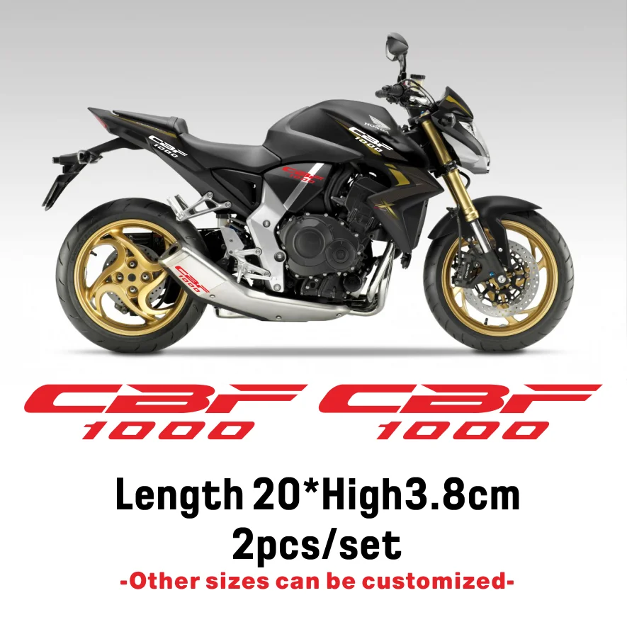 

New Motorcycle Reflective Fuel Wheels Fairing Portable Luggage Helmet Stickers Sign Decoration Decals For HONDA CBF1000 cbf 1000