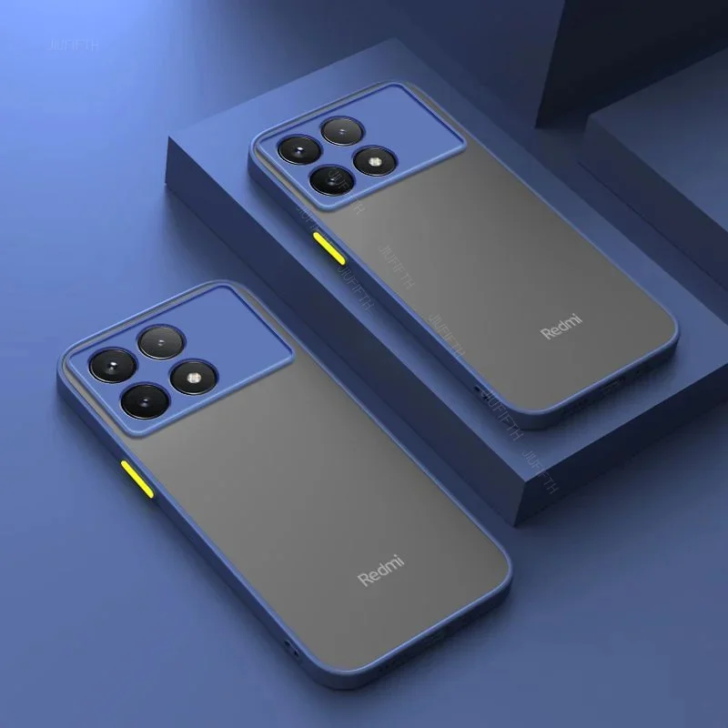 Luxury Matte Shockproof Bumper Phone Case