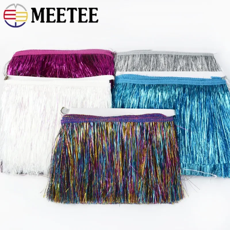 1-10Meters 15cm Fringes Tassles For Sewing Clothes Dress Lace Trim Garment Decoration Ribbon DIY Curtains Crafts Accessories