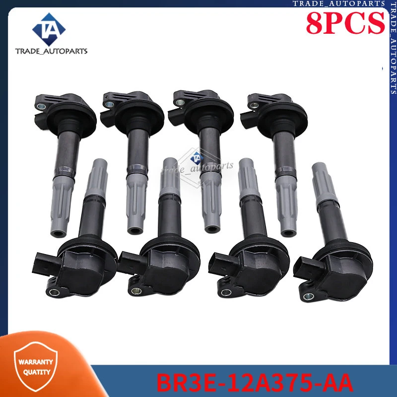

BR3E-12A375-AA BR3E12A375AA катушки зажигания 8 шт. для 2011 2012 2013 Ford F-150 Mustang 5.0L