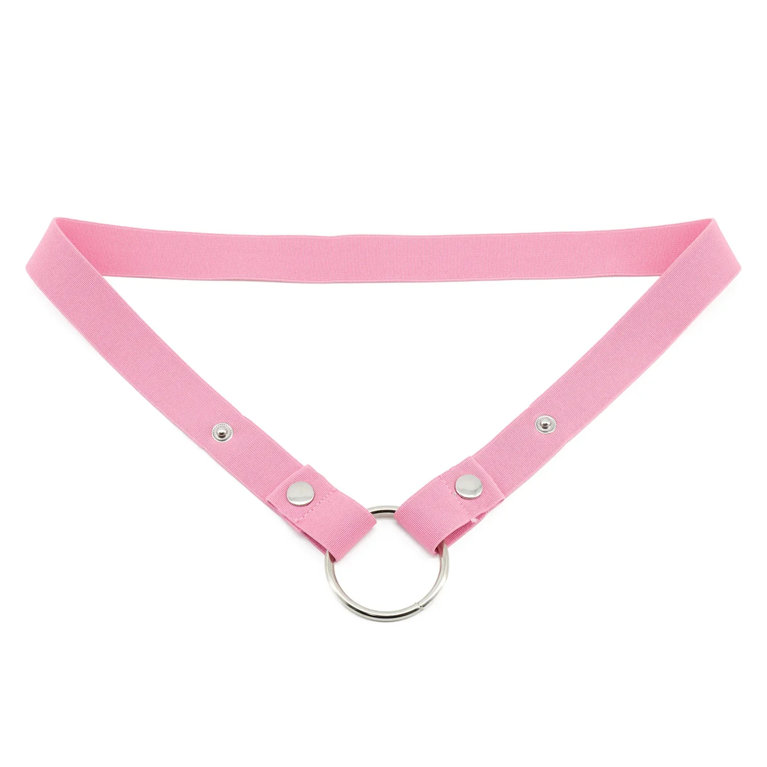 Male Chastity Cage Anti-off Device Elastic Band Auxiliary Belt Adjustable Ring Rope Scrotum Rings