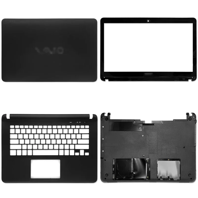 Новинка для ноутбука Sony Vaio SVF14 SVF141 SVF142 SVF143 SVF144, задняя крышка ЖК-дисплея, передняя рамка, верхняя Подставка для рук, нижняя подставка, петли для клавиатуры