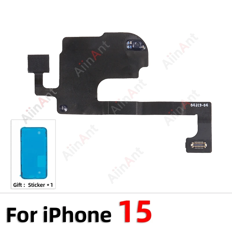 High-Quality Smartphone Earpiece Speaker with Proximity Light Sensor and Adhesive Tape