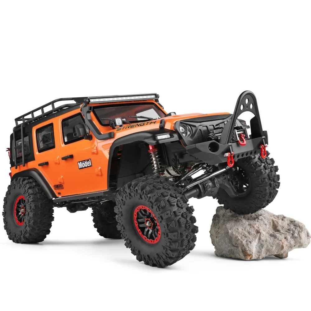 Wltoys 104010 RTR 1/10 2.4G 4WD RC Car Rock Crawler Off-Road Climbing Truck Full Proportional LED Light Vehicles Models Toys 5