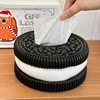 Creative Oreo Paper Box Home Furnishing Living Room Bedroom Desktop High End Feeling Tissue Box Living Room Desktop Home Decorat 6