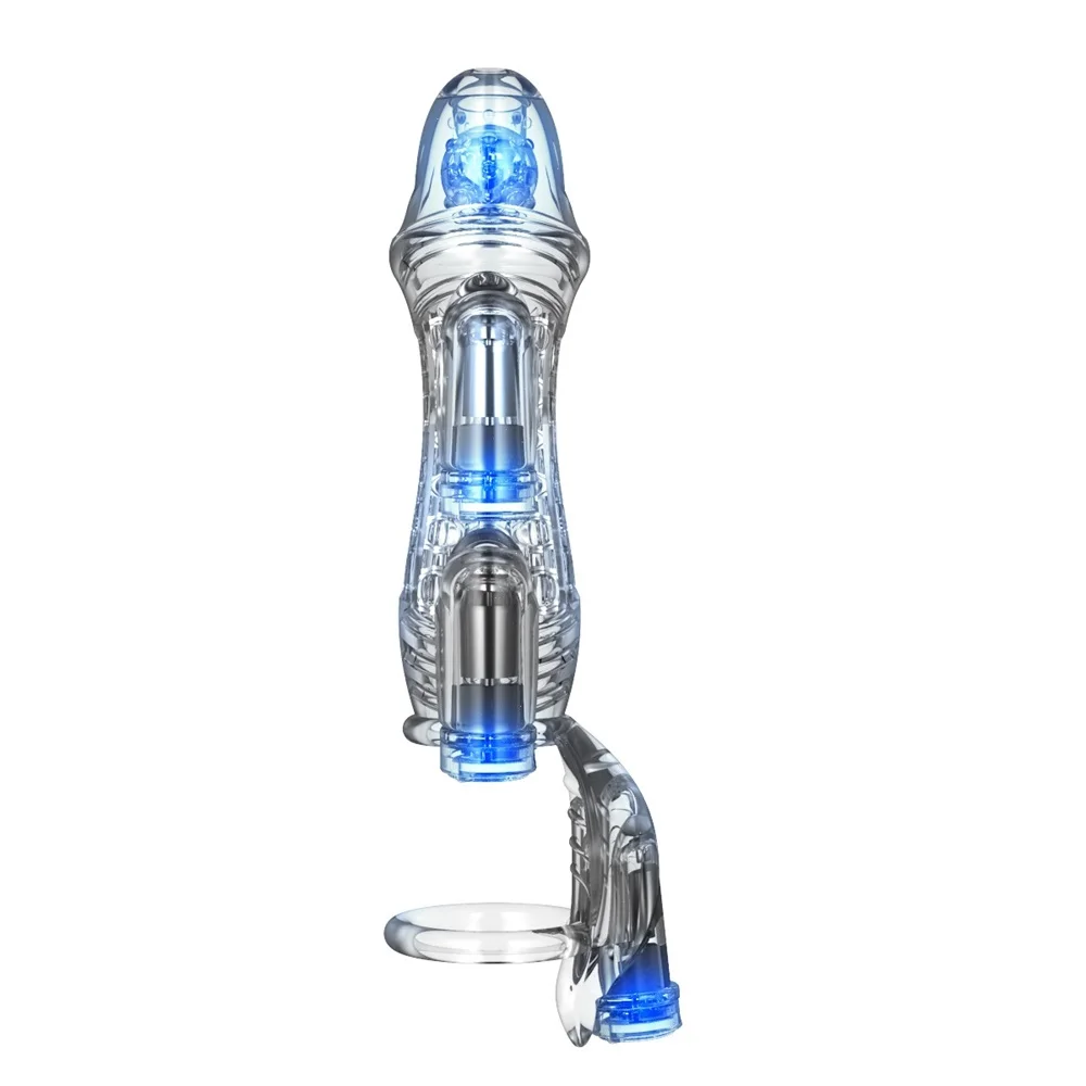 Vibrateur pour gland avec télécommande pour retarder éjaculation_voghion.com