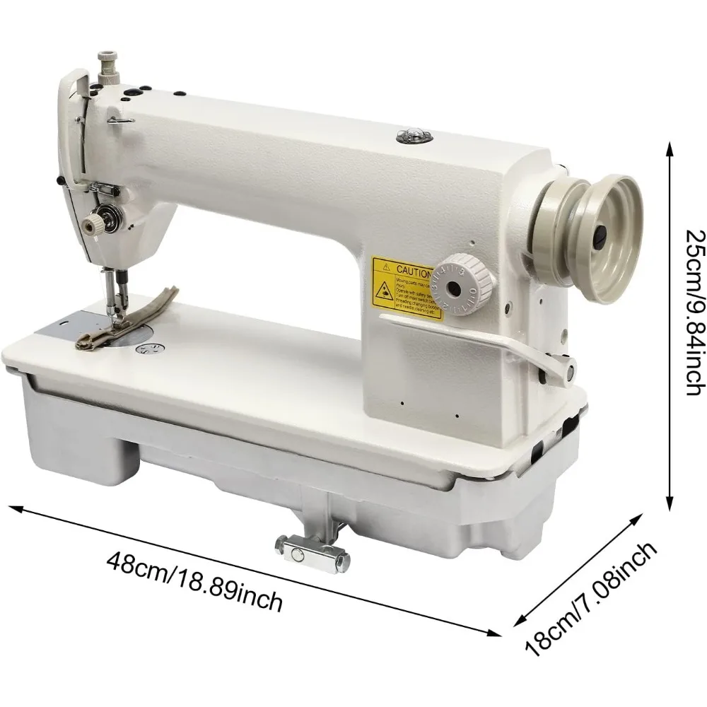 Industrial Sewing Machine DDL-8700 High Speed Sewing Machine Heavy Duty Sewing Machine with Accessory Kit White 6