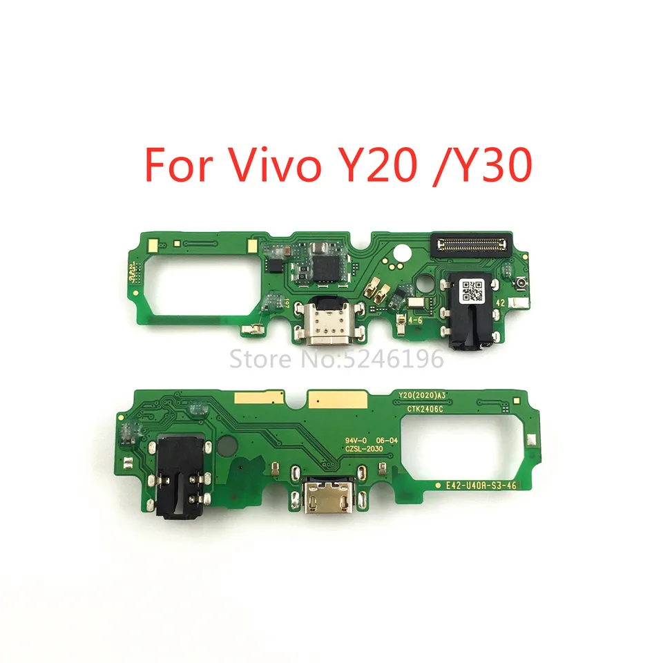 1pcs USB Charging Port Charger Base Connector Microphone For Vivo