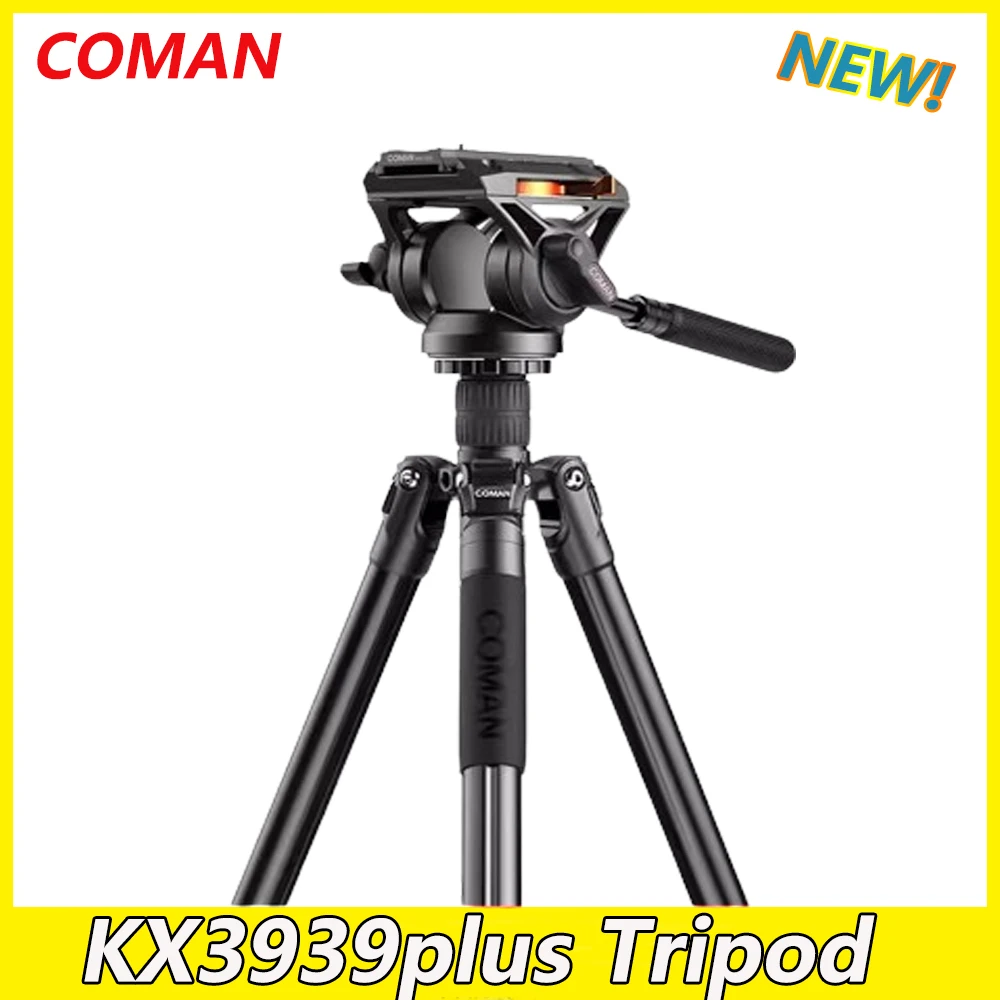 

Coman KX3939plus Q6 Camera Tripod Microsingle Stands Portable SLR Camera Photo Tripod for Sony Canon