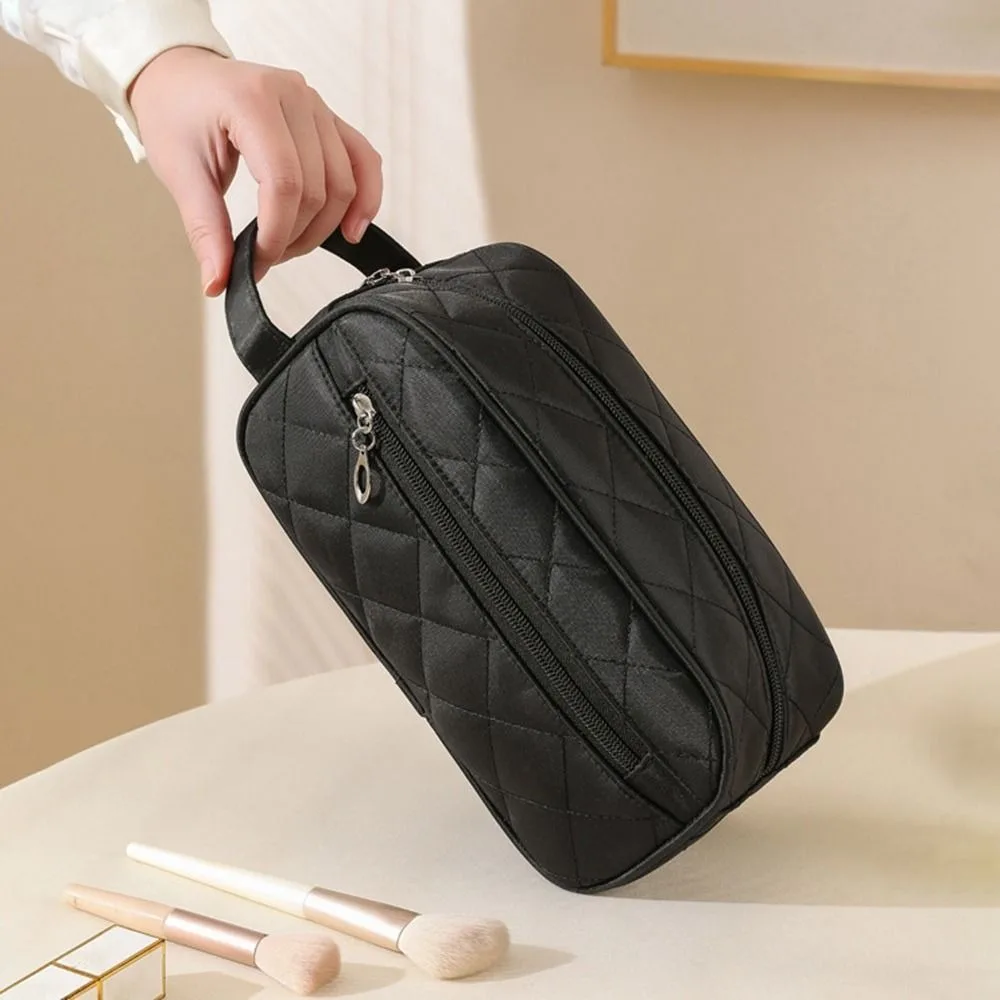 

Квадратная сумка-Органайзер, сумка-Органайзер для губной помады, сумка для мытья, косметички, косметички, женская сумка, нейлоновая косметичка