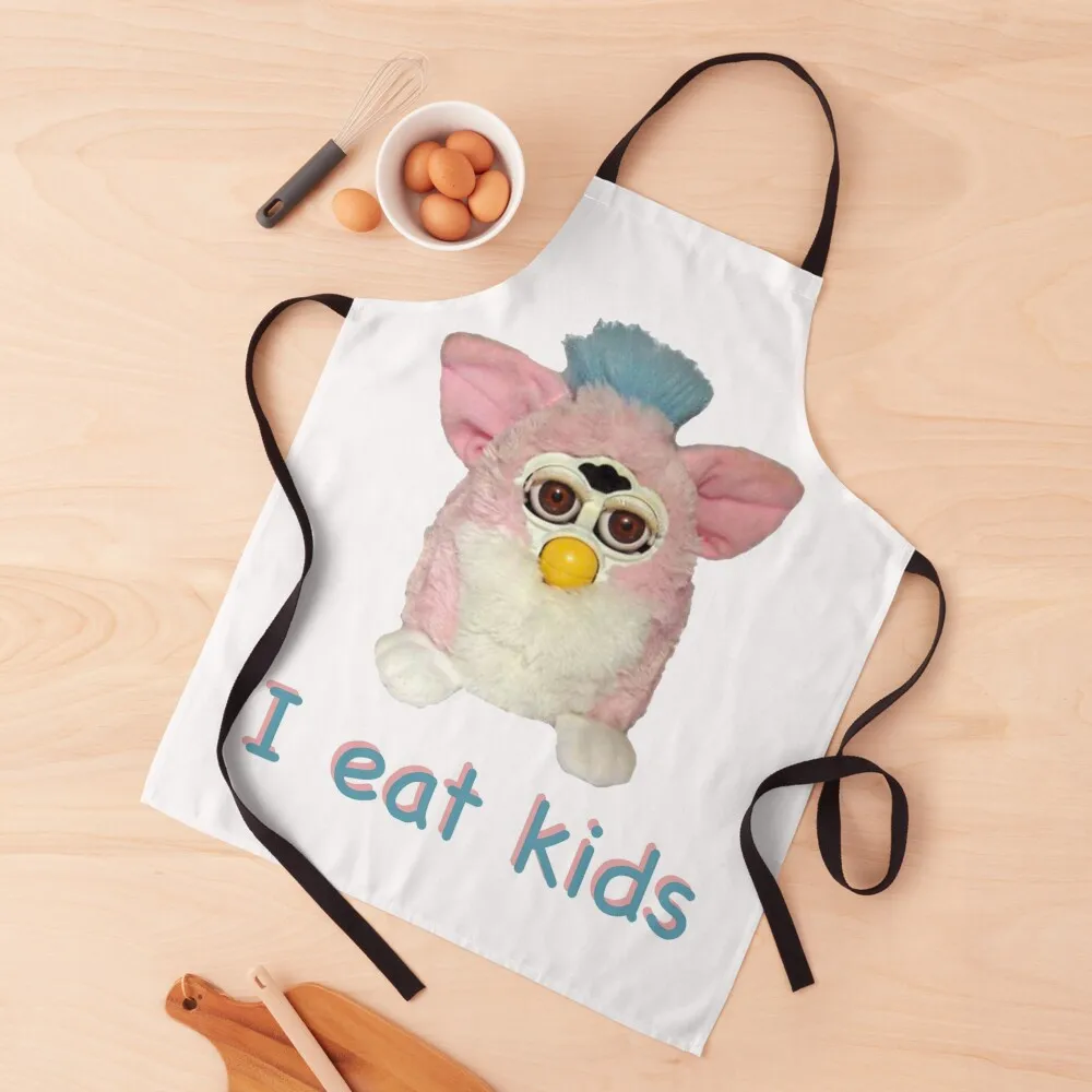 Furby I Eat Kidsapron Kitchen Grembiule Things For The Home Kitchen Tools