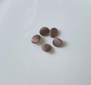1Set (50PCS Buttons and 50 Buttonhole) Colorful Colors Satin Cloth Button Buttonhole Wedding Dress Back Handmade Diy Accessories 