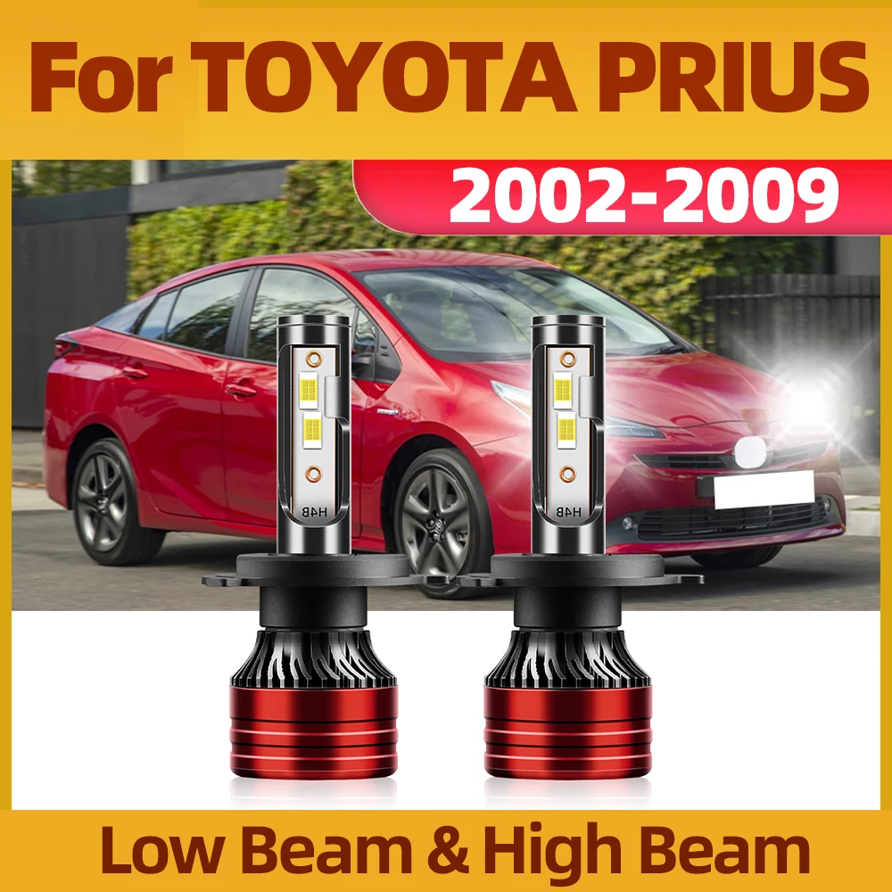 

Crossfox Auto Lamp Car 2x 12V 6000K IP68 CSP Chip Bulbs High&Low All in one 9003/H4 For TOYOTA PRIUS 2002-2009