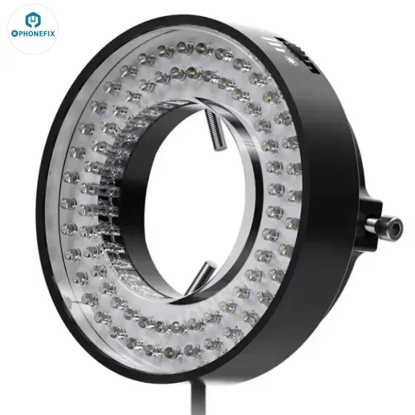 Mechanic Microscope LED Ring Light Illuminator 64 /72 / 144pcs Adjustable USB For PCB Soldering Repair