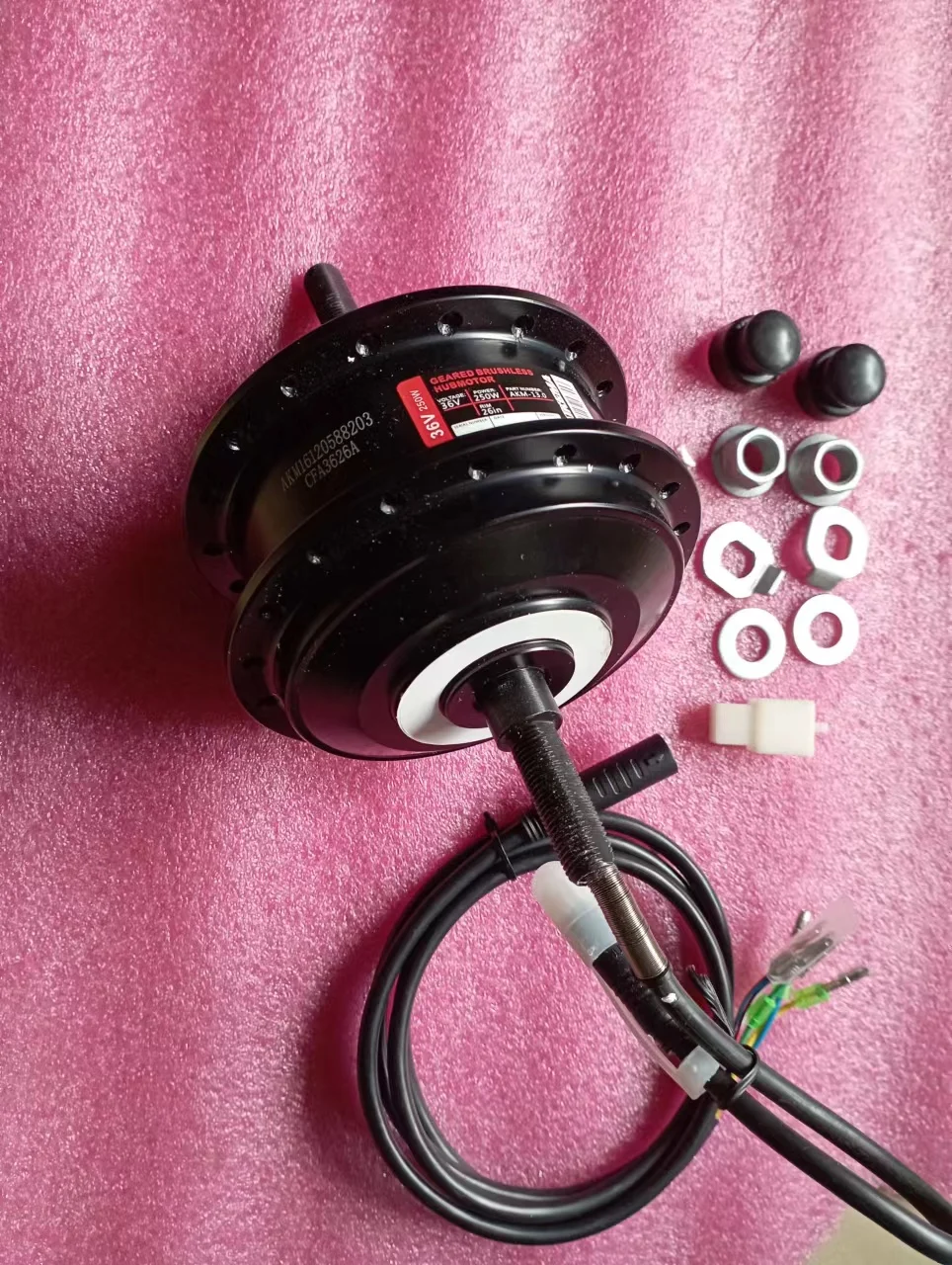 ebikeMotorAKM100CST36V350WRearHubMotorSize135mmQ100CST36V