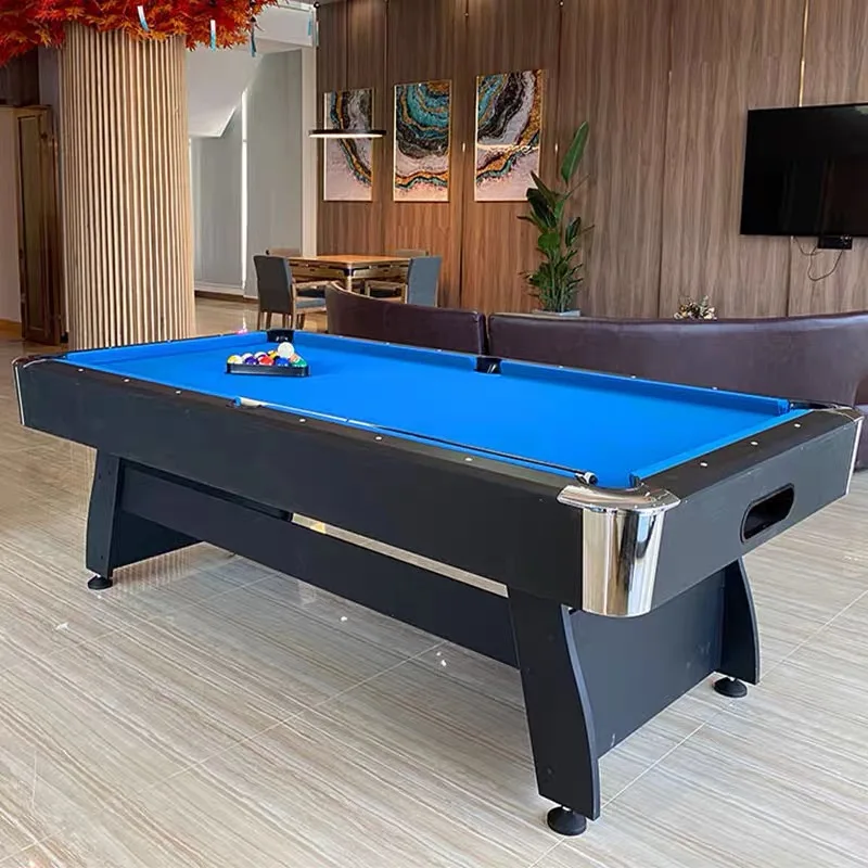 Auto Ball Return System Pool Billiard Table, MDF 7ft8ft9ft, Full Accessories, , 3 in 1 Board Cover, Factory Price