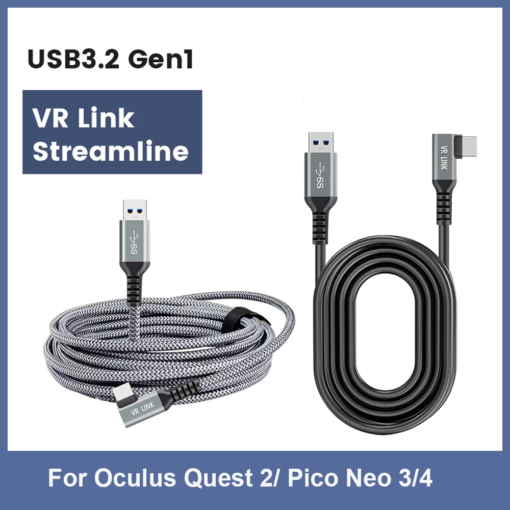 Oculus Quest Charging Cable Usb 3 Link Cable Oculus Quest 2 37m