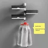 Soap Holder No Punching Rotatable 2/3/4 Layers Soap Box Container Toilet Bathroom Wall Mounted Soap Holder Bathroom Storage Box 4